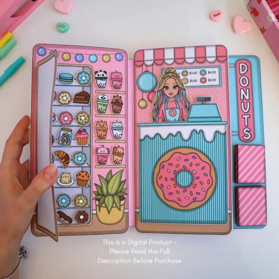 Art Craft Book - Kit de jeu d'imitation pour boutique