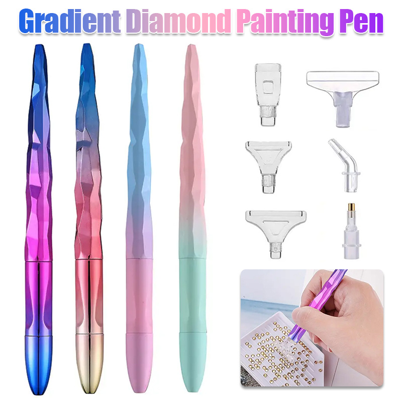 Diamond Painting Kit - Ensemble de stylos de peinture diamantée