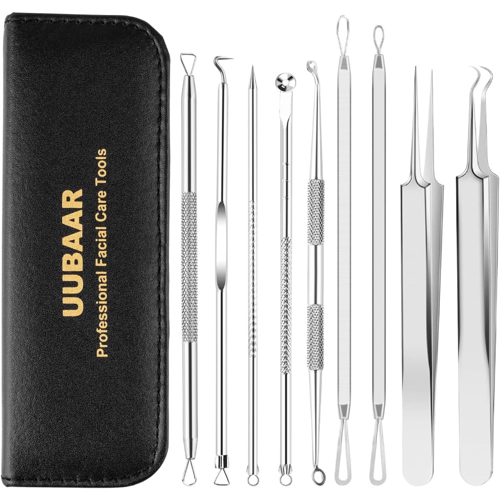 Leather Tooling Kit - Kit professionnel de 9 outils pour
