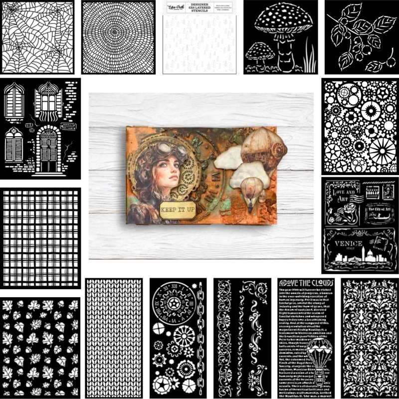 Art Craft Umbrella - Nouveaux pochoirs de découpe en métal