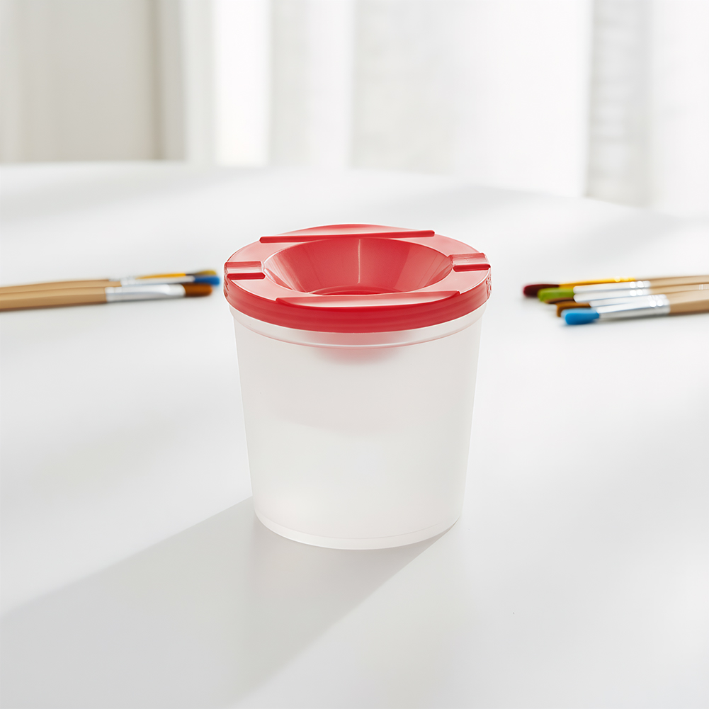 Art And Craft With Paint - Gobelets à eau colorés avec couvercles