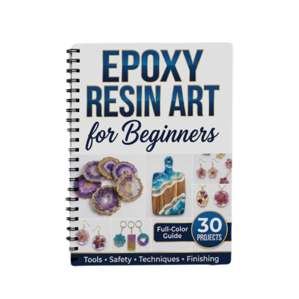 Art Craft Book - Manuel d'art en résine époxy étape