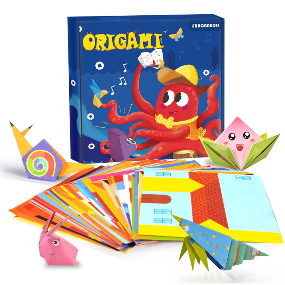 Art Craft Book - Kit d'origami 30/108 feuilles de papier