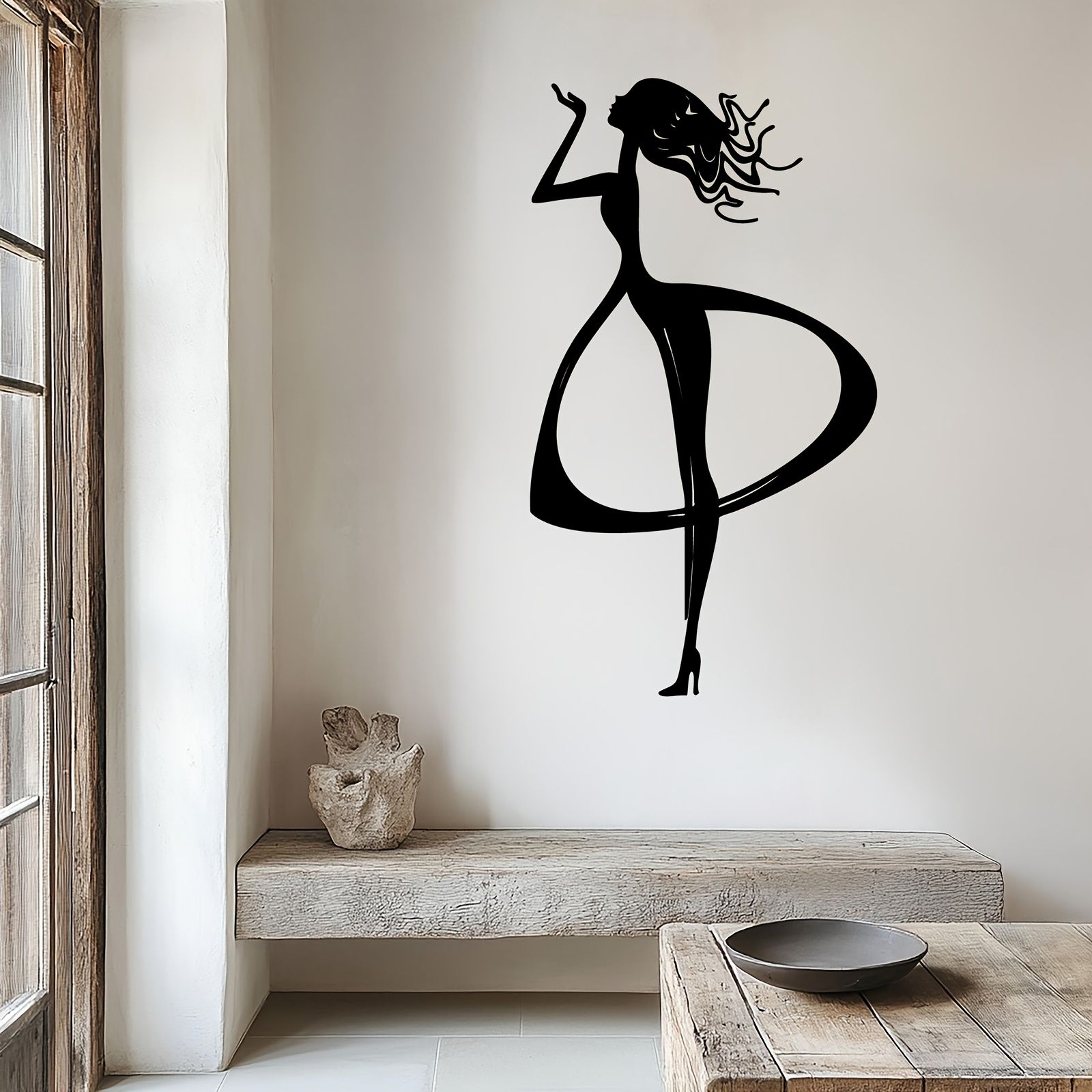 Art Craft Room - CIFBUY Décoration murale en métal, sculpture