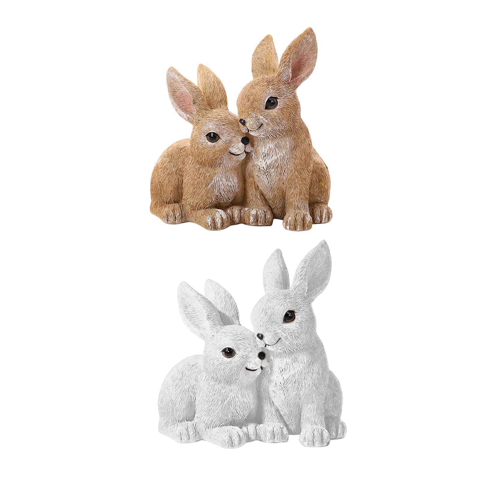 Art Craft Rabbit - Statue de lapin, décoration de pâques,