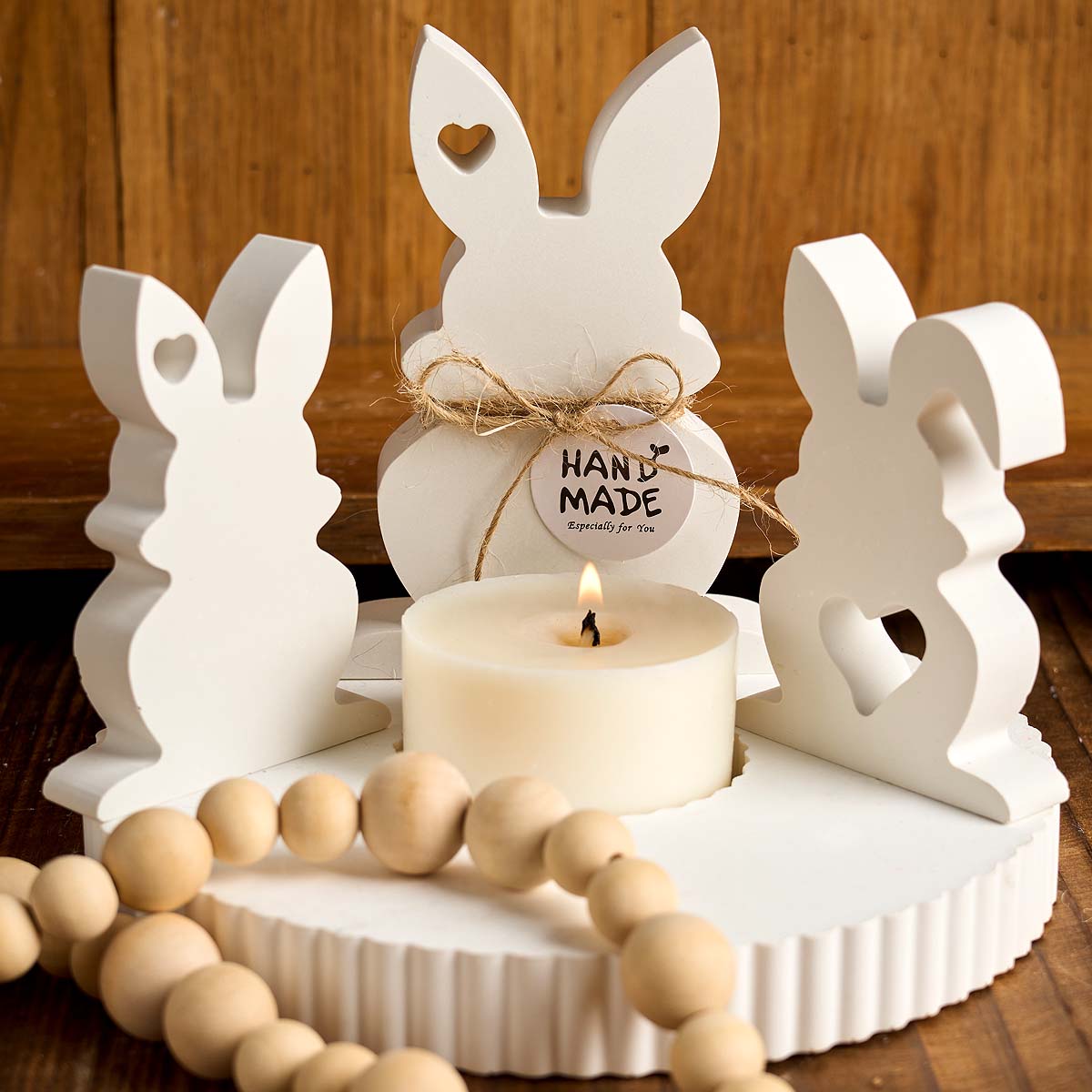 Art Craft Rabbit - Moule à bougie en Silicone 3D
