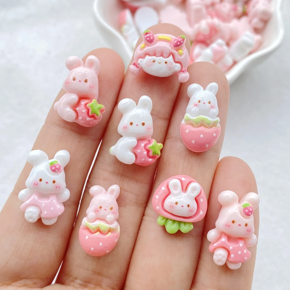 Art Craft Rabbit - 30 pièces de mini figurines en