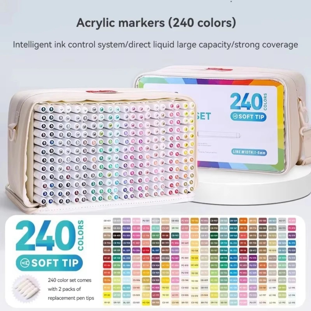 Illustration Marker Set - LANGUO – Lot de 24 à