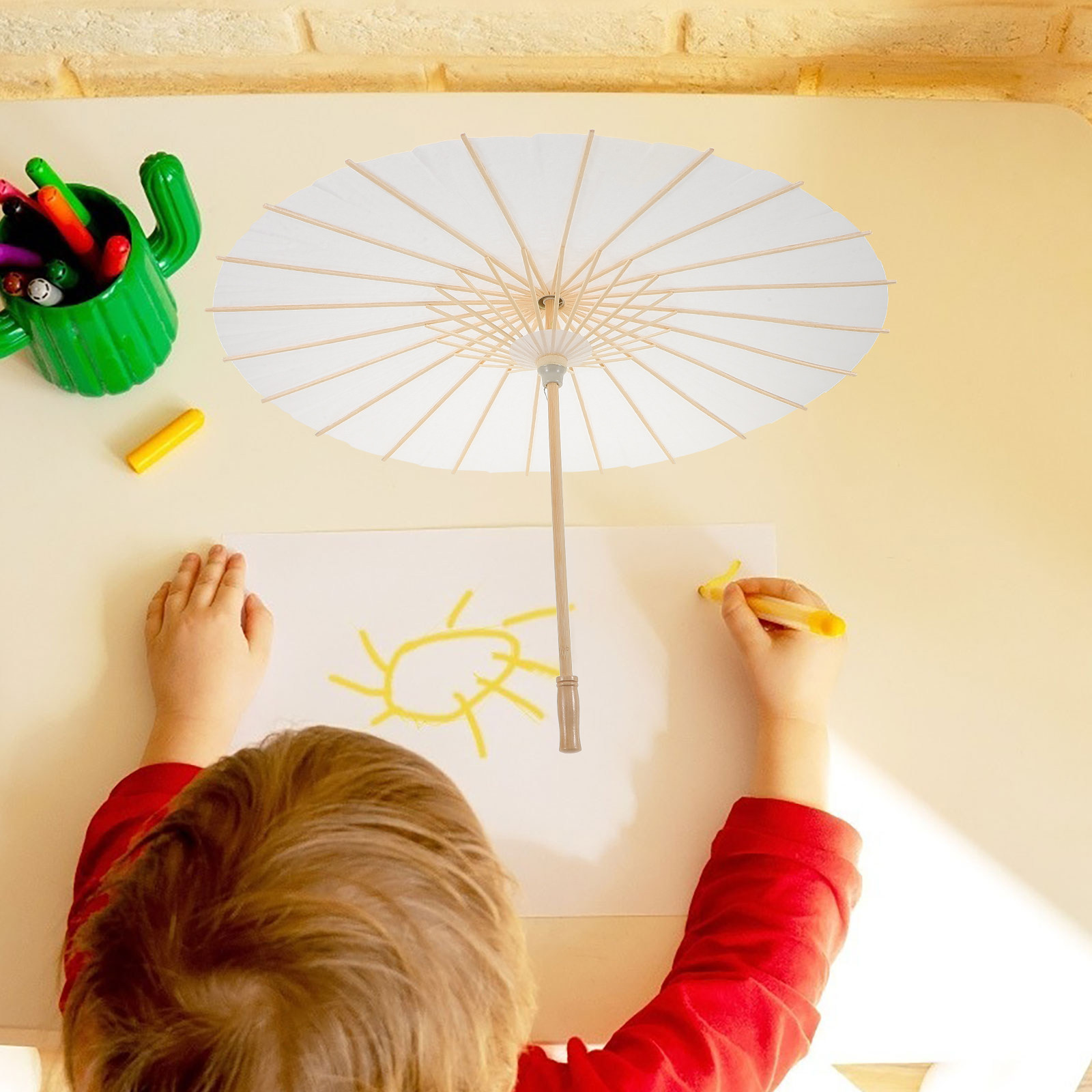 Art Craft Umbrella - Parasol en papier DIY à personnaliser