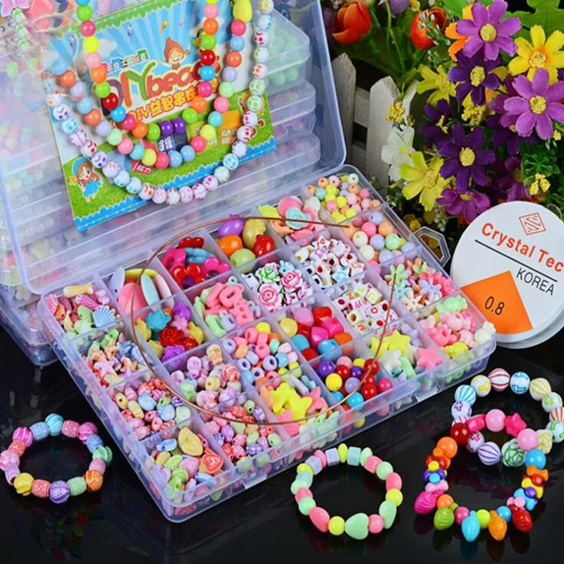Art Craft Girl - Ensemble de perles de bricolage pour
