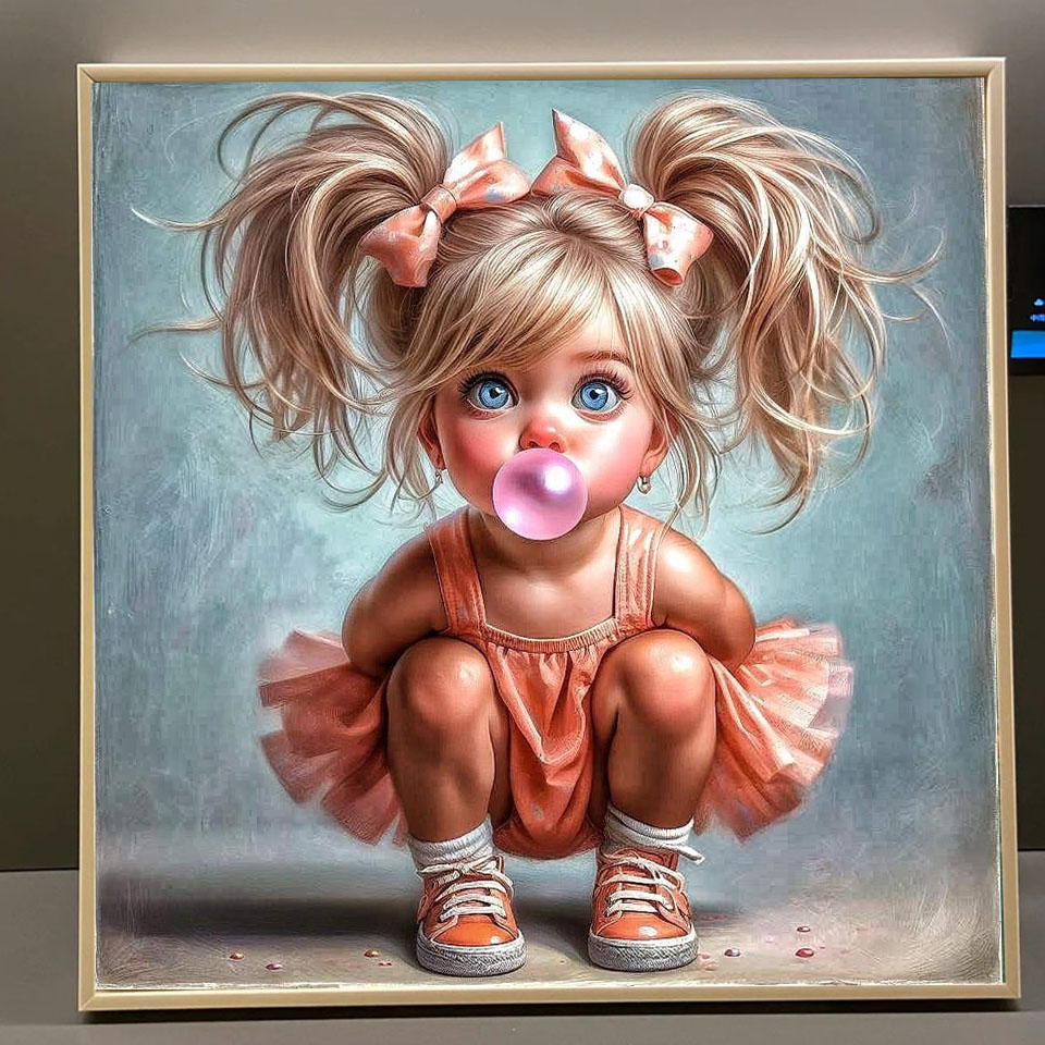 Kit de peinture diamant 5D DIY - Art Craft Girl avis et prix
