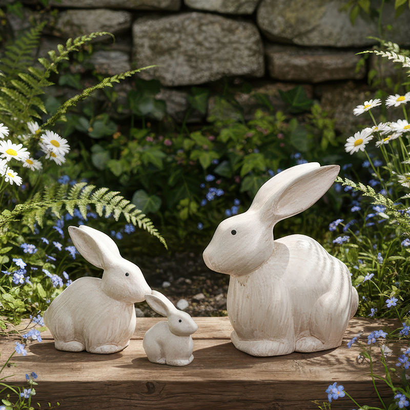 Famille d'animaux nordiques en - Art Craft Rabbit avis et prix