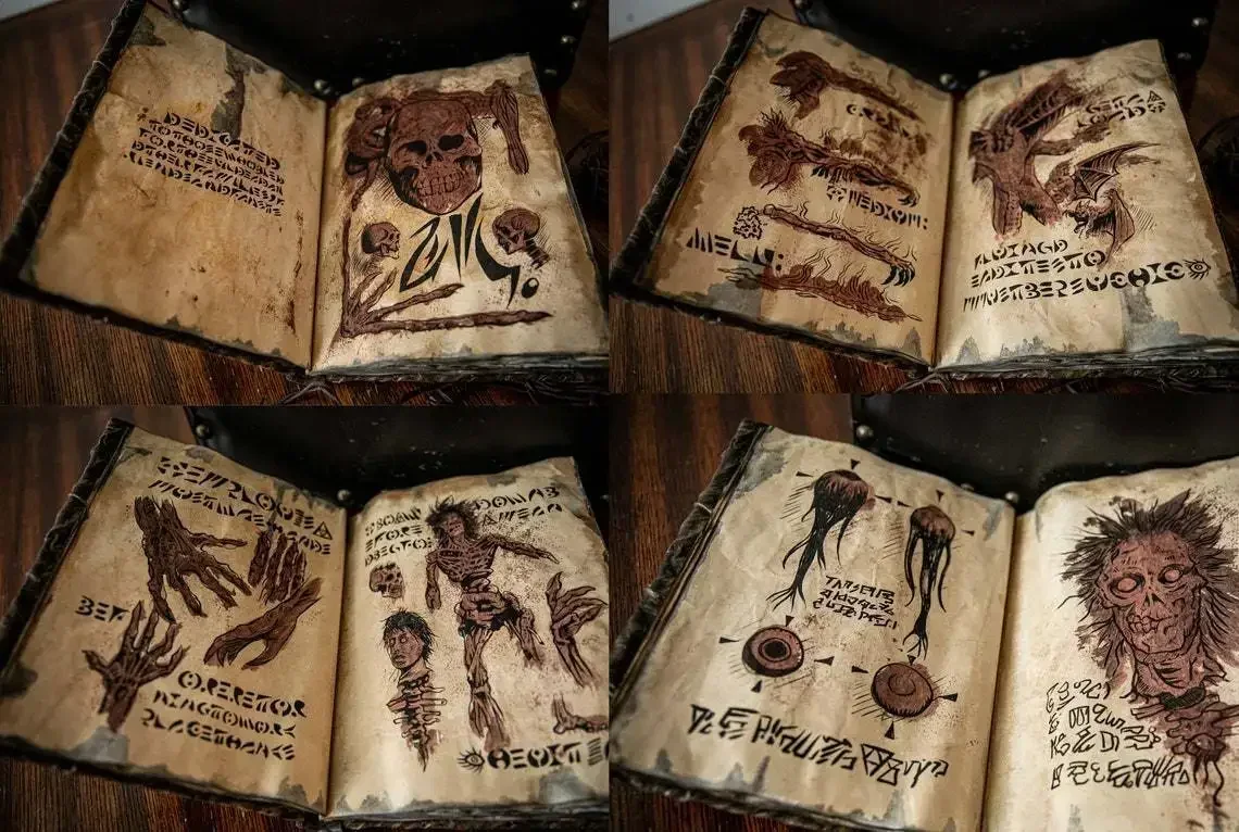 Necronomicon vintage - Livre d - Art Craft Book avis et prix