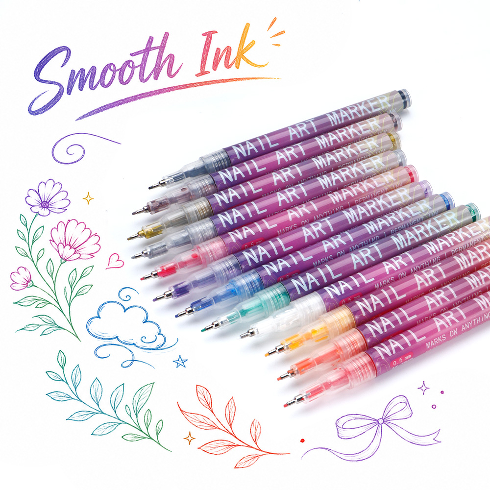 Lot de 12 stylos marqueurs à p - Illustration Marker Set avis et prix