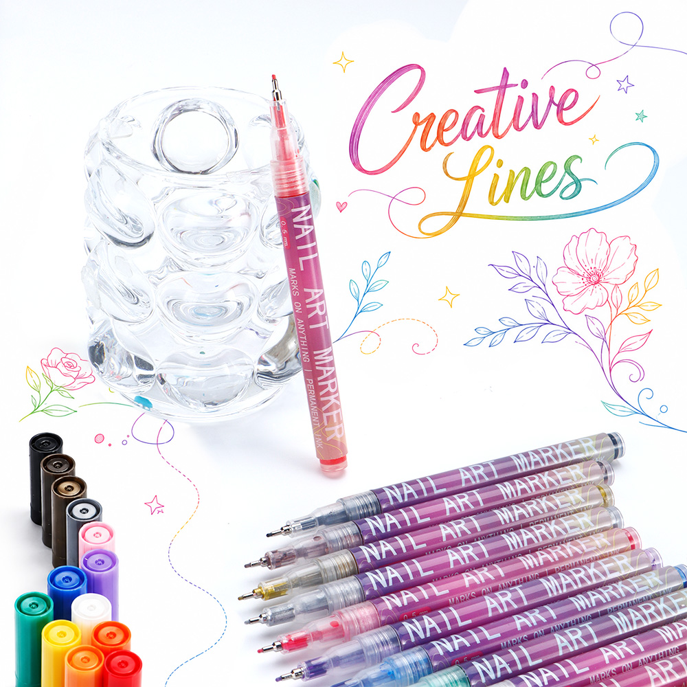 Lot de 12 stylos marqueurs à p - Illustration Marker Set avis et prix