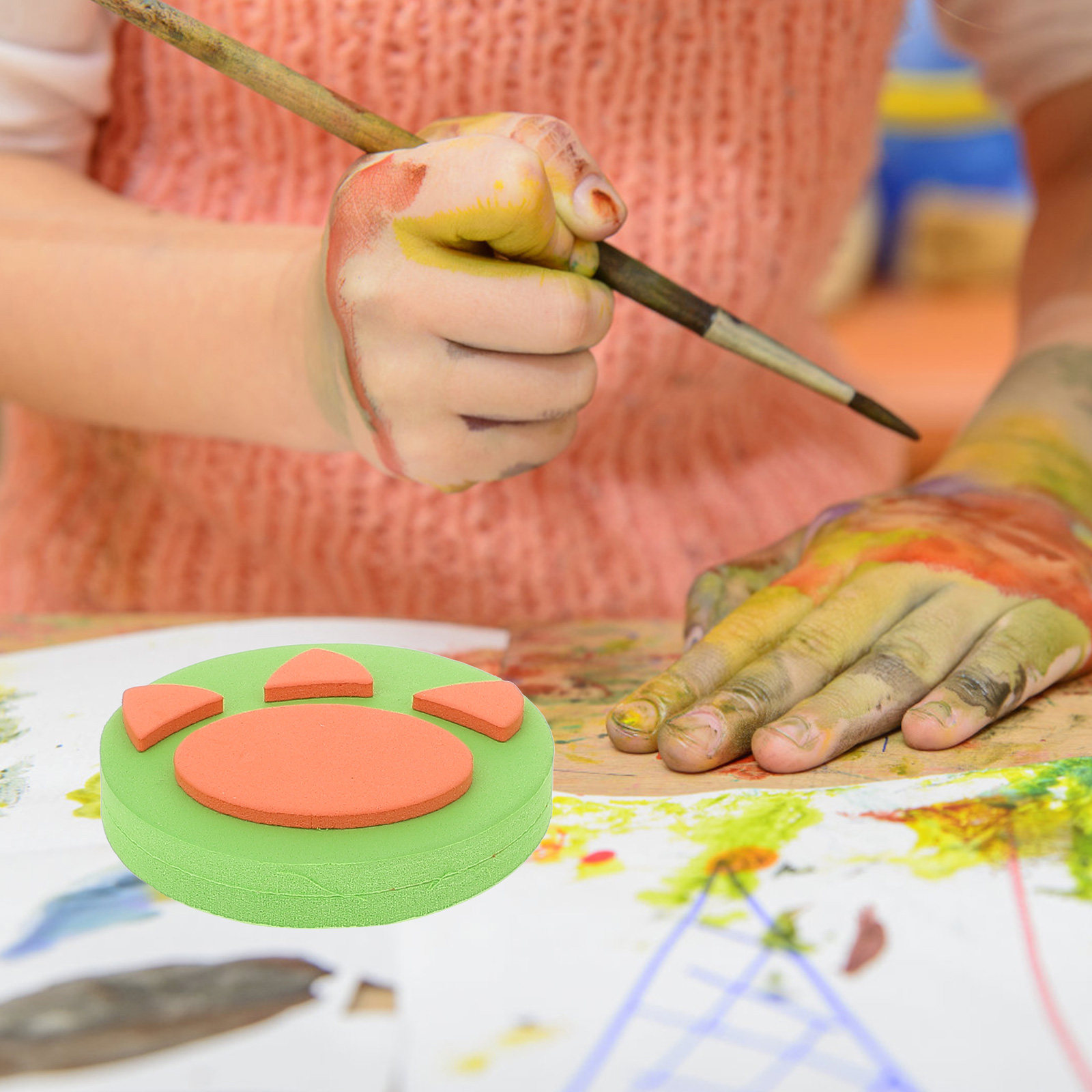6 tampons animaux réutilisable - Art Craft Easy avis et prix