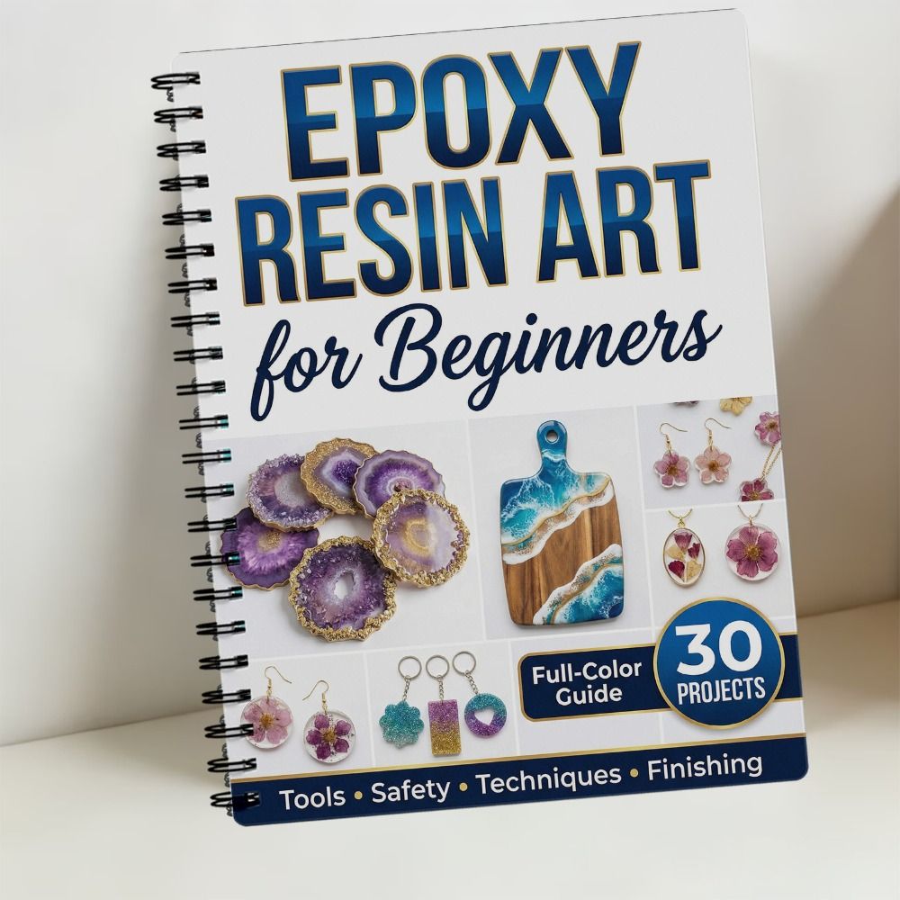 Manuel d'art en résine époxy é - Art Craft Book avis et prix