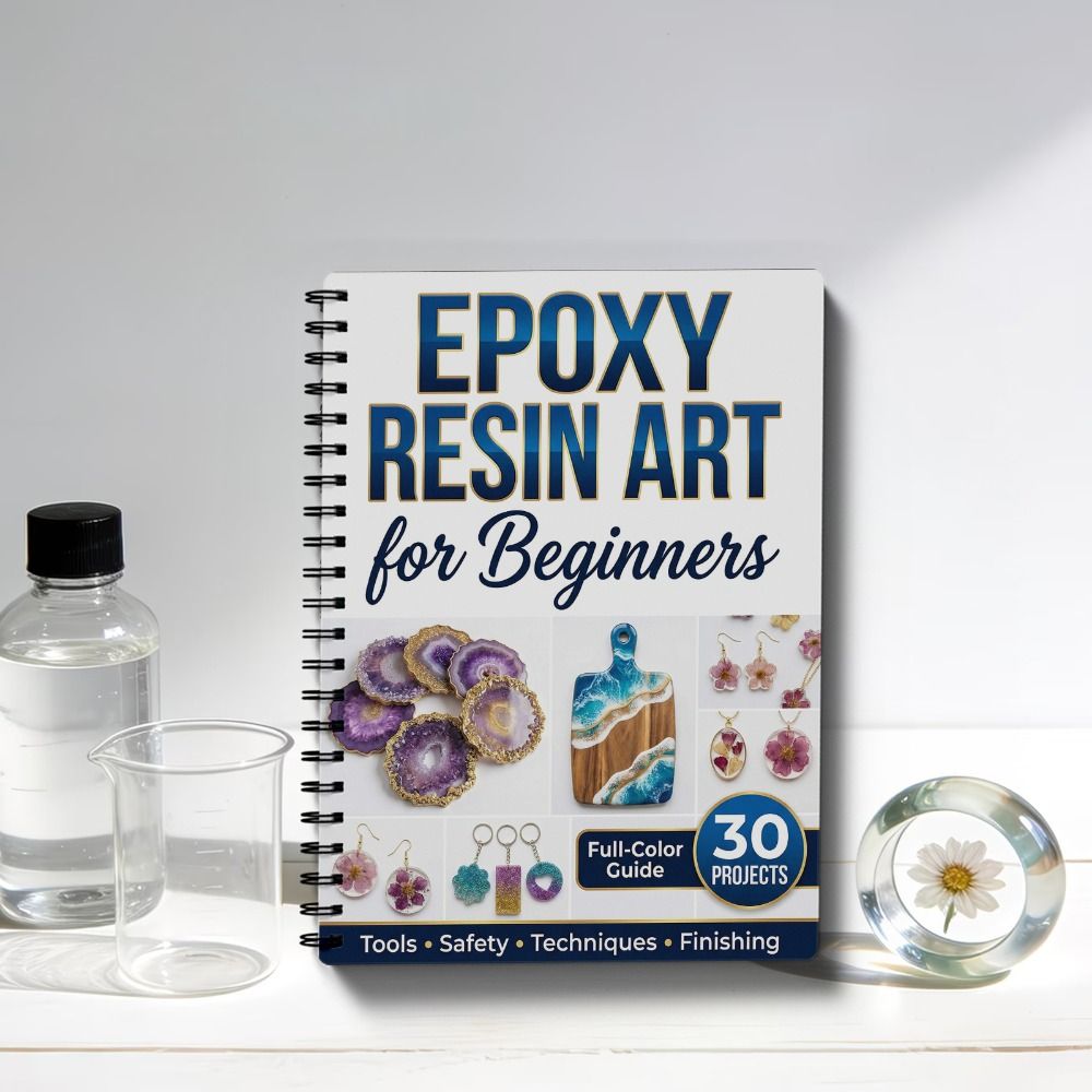Manuel d'art en résine époxy é - Art Craft Book avis et prix