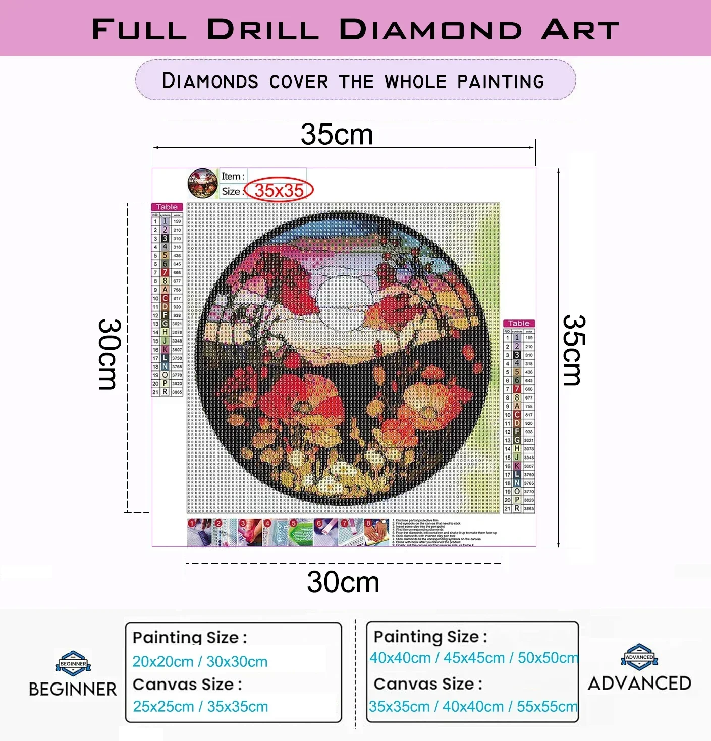 Peinture Diamant DIY : Village - Art Craft Village avis et prix