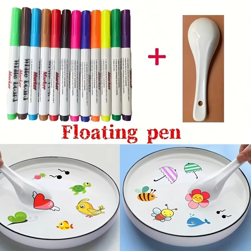 Lot de 1/3/5 stylos flottants  - Illustration Marker Set avis et prix