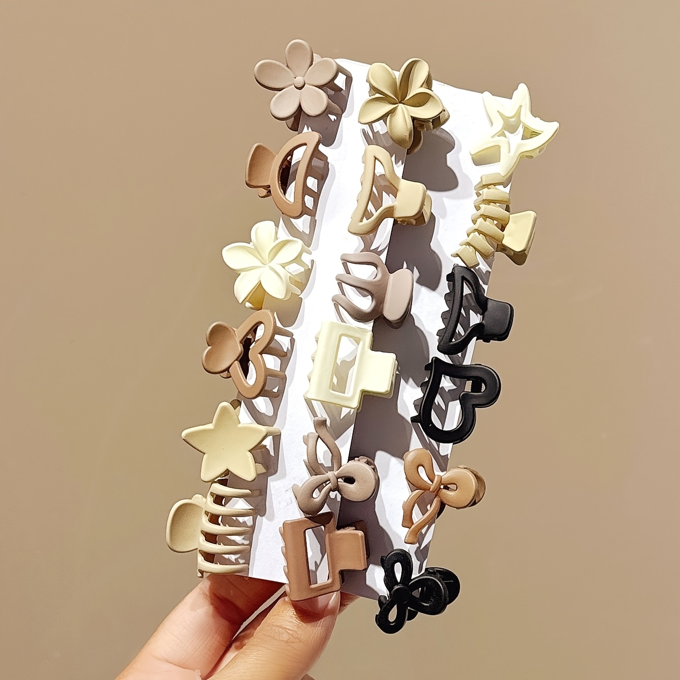 Mini pinces à cheveux couleur  - Art Craft Girl avis et prix