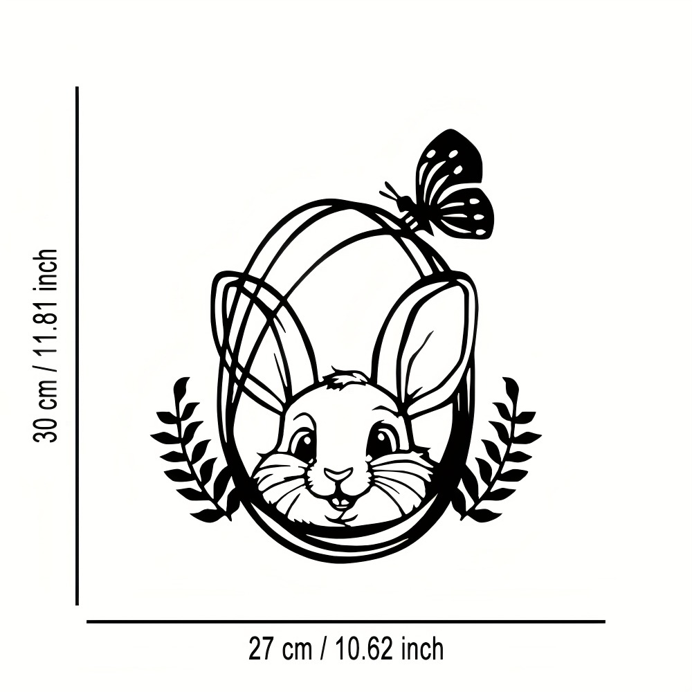 CIFBUY Sculpture murale en mét - Art Craft Rabbit avis et prix