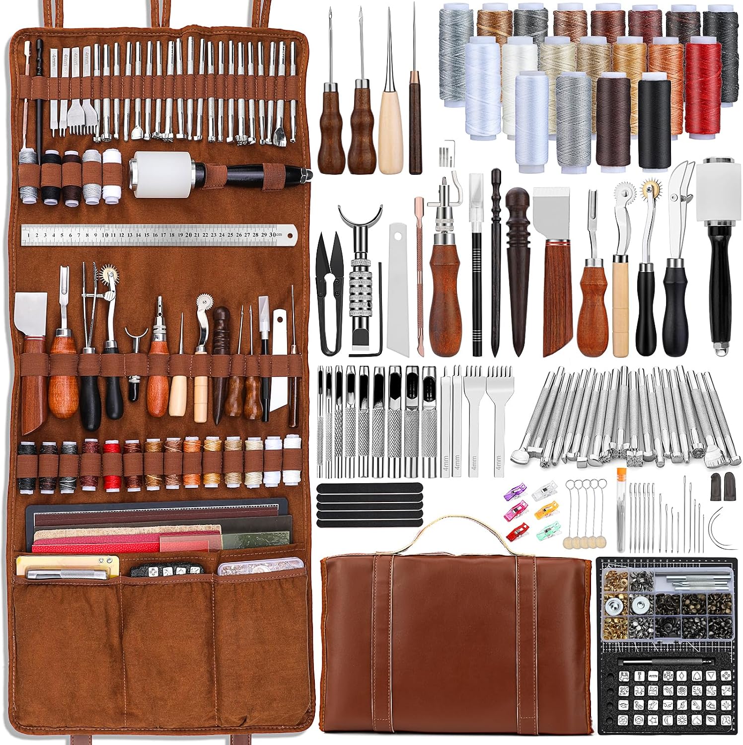 Kit d'outils de maroquinerie p - Leather Tooling Kit avis et prix