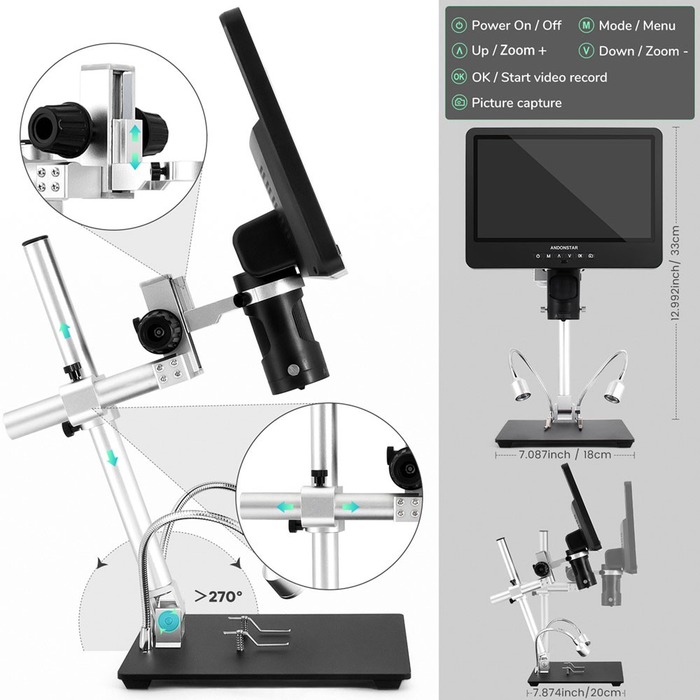 Maxgeek Andonstar-Microscope n - Art Craft Video avis et prix