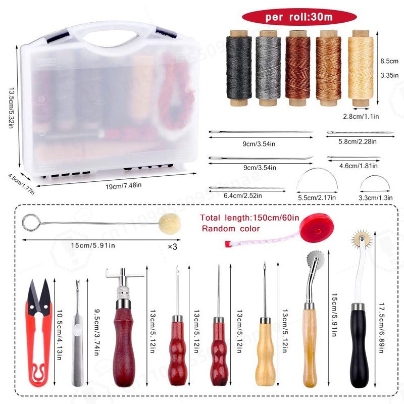 Kit d'outils de couture manuel - Leather Tooling Kit avis et prix