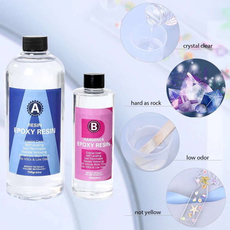 Kit de résine époxy transparen - Art Craft Easy avis et prix