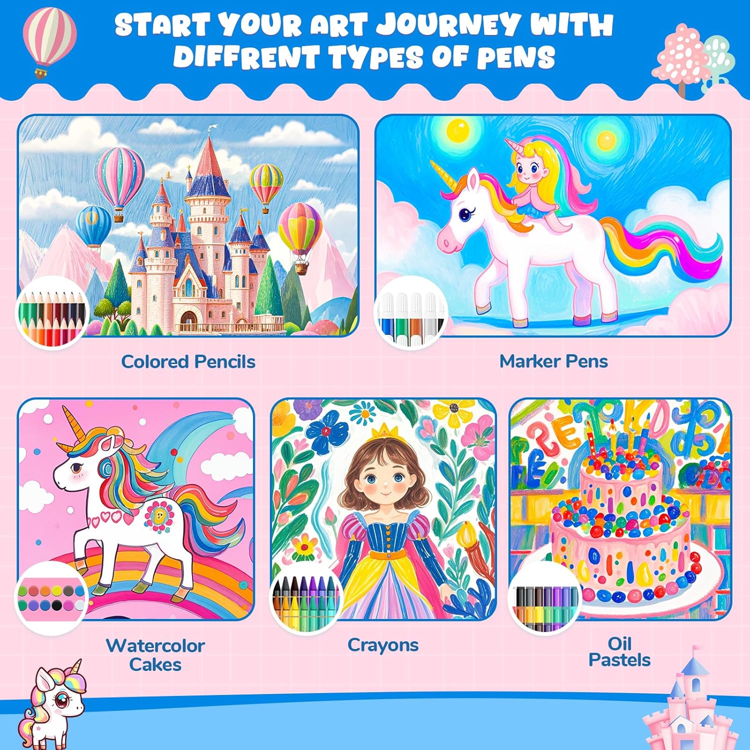 Ensemble de livres de coloriag - Illustration Marker Set avis et prix