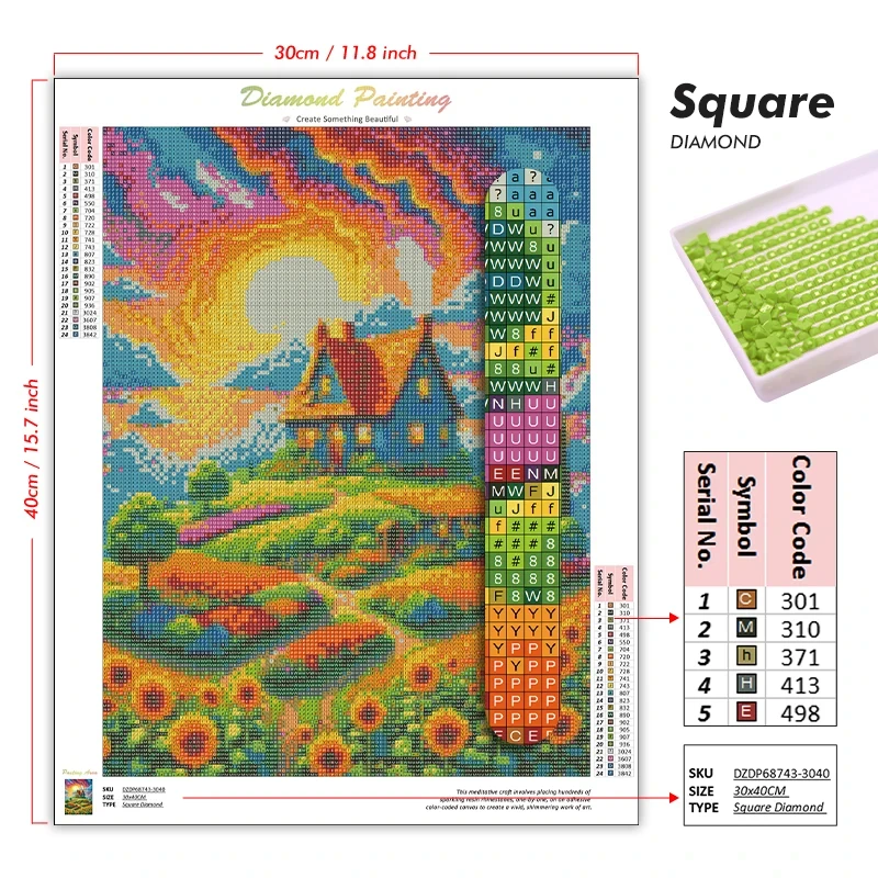 Kit de Peinture Diamant 5D DIY - Art Craft Village avis et prix