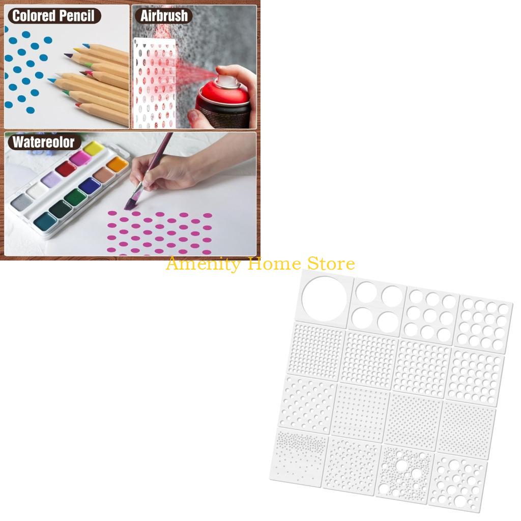 Pack pochoirs peinture à point - Art And Craft With Paint avis et prix