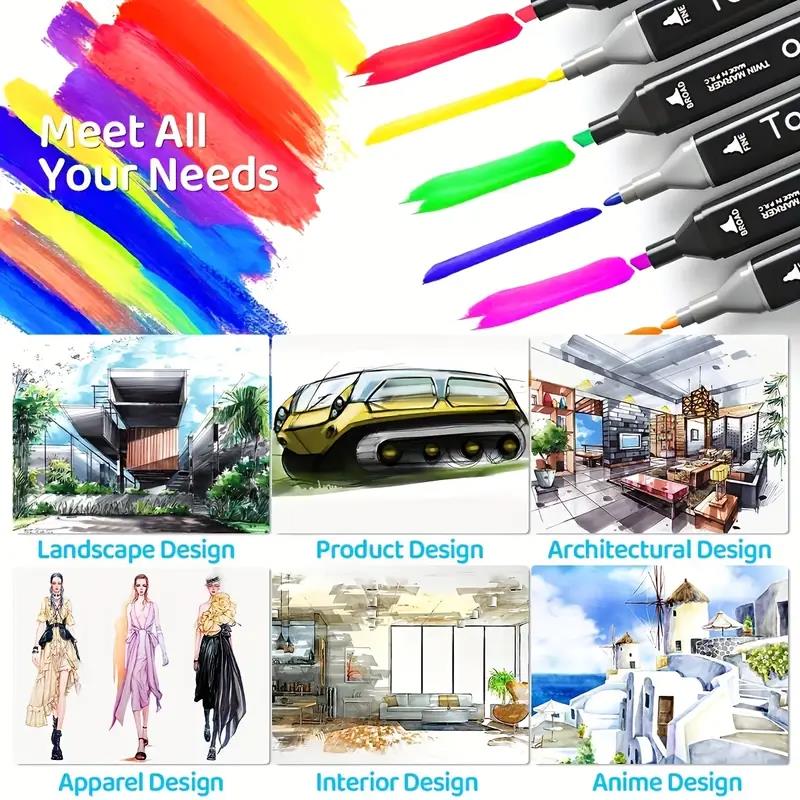 24/36/48/60/80/120/168 couleur - Illustration Marker Set avis et prix