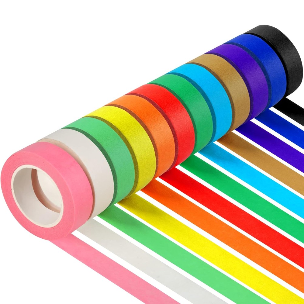 12 rouleaux de ruban adhésif c - School Of Art X Craft avis et prix