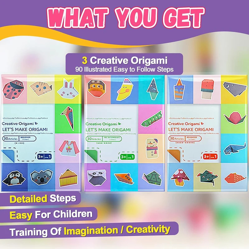 Kit d'origami avec 30/96 feuil - Art Craft Book avis et prix