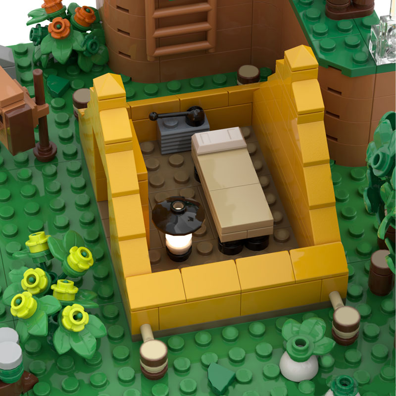 909 pièces MOC Animal Crossing - Art Craft Village avis et prix