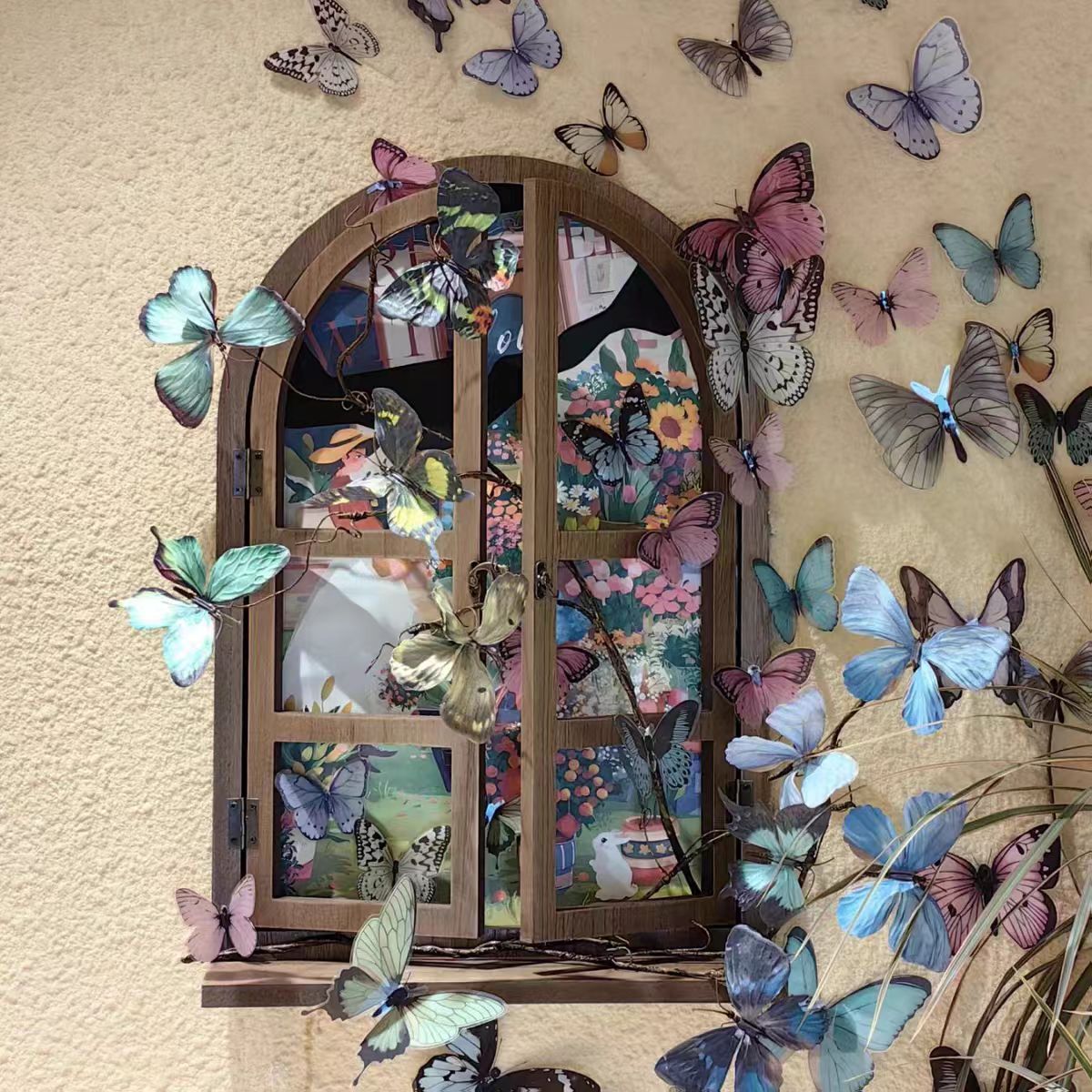 12 pièces 3D papillon Stickers - Art Craft Room avis et prix
