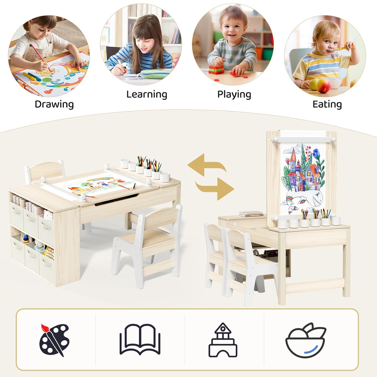 Ensemble table et chaises d'ar - School Of Art X Craft avis et prix
