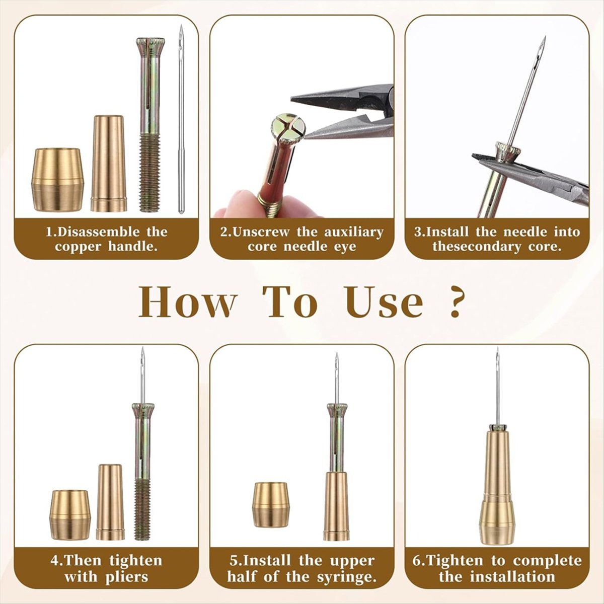 Kit de poinçon de couture du c - Leather Tooling Kit avis et prix