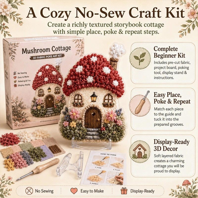 Kit de Bricolage Artistique 3D - Art Craft Village avis et prix