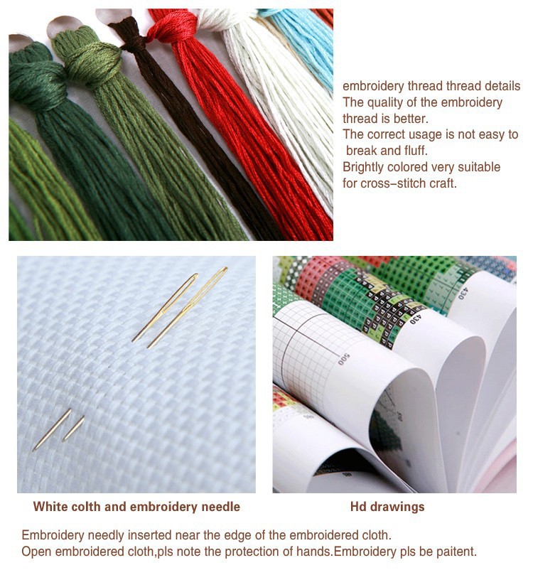 Village d'hiver broderie cabin - Art Craft Village avis et prix