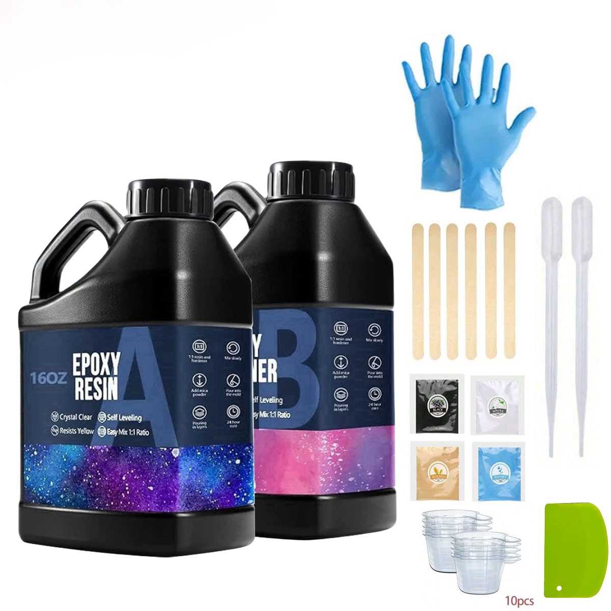 Kit de résine époxy transparen - Art Craft Easy avis et prix